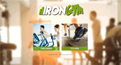 Desktop Screenshot of irongym.fr