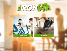 Tablet Screenshot of irongym.fr